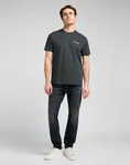 Relaxed Graphic T-shirt - Washed Black