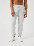 Classic Print Sweatpants - Ultra Light Grey Melange