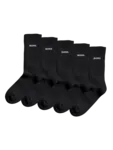 Essential Crew Socks 5-pack - Black