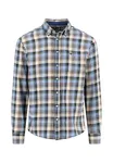 Flanellskjorta Med Button-down-krage - Sand