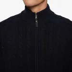 Cardigan Axelsi Windstopper - Deep Marine