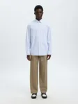 Slim Performance Shirt - Bright White Light Blue