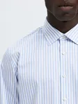 Slim Performance Shirt - Bright White Light Blue