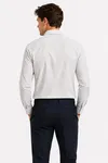 Slim Performance Shirt - Bright White Diamond Vetiver