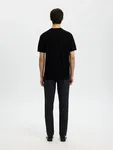 T-shirt Tray Knit Merino - Black