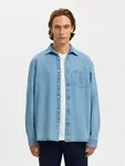 Carlo Denim Shirt - Light Blue Denim