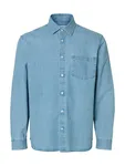 Carlo Denim Shirt - Light Blue Denim