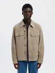Suede Overshirt Thom - Desert Taupe