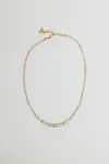 Strass Cath Necklace - Gold