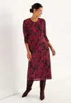 Flora Dress - Red/Patterned