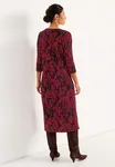 Flora Dress - Red/Patterned