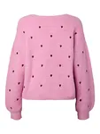 Fleur Ls Knit Cardigan - Begonia Pink
