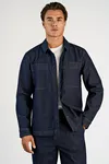 Indigo Overshirt - Indigo Blue