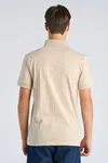 Needle Drop Polo S/S - Lt Stone Grey
