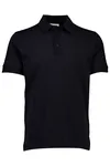 Needle Drop Polo S/S - Dusty Black