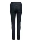 Jeans Noor High Waist Slim - Dark Blue Denim