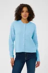 Kaniel Knit Cardigan - Powder Blue Melange