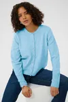 Kaniel Knit Cardigan - Powder Blue Melange
