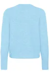 Kaniel Knit Cardigan - Powder Blue Melange