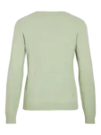 Tröja Viril O-neck knit - Smoke Green Light Melange