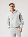 Hoodie Classic Borg - Ultra Light Grey Melange