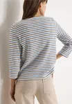 Tröja Multi Stripe Knit - Sporty Denim Blue             