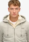 Hoodie Essential Logo Zip - Varsity Grey Grindle