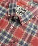 Merchant Shirt - Washed Rose Check