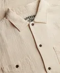 Merchant Textured Shirt - Oatmeal Beige