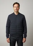 Hybrid College Jacket - Navy