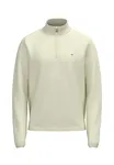 Stickad Tröja Halfzip - Off White