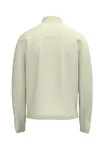 Stickad Tröja Halfzip - Off White