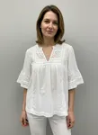 Mingel More Blouse -  White 