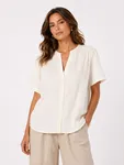 White Blouse -  Creme 