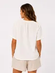 White Blouse -  Creme 
