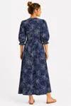 Dress seersucker -  Navy/White 