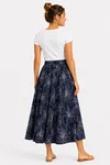 Skirt Seersucker -  Navy 