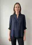 Blouse -  Navy 