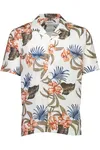 Floral Blend Shirt - Soft Coral
