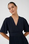 Sirena Long Dress - Midnight Marine