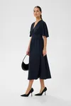 Sirena Long Dress - Midnight Marine