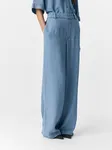 Byxa Frame Lisa Wide Pant - Light Blue Denim