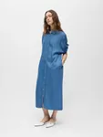 Objframe Tiana Denim Dress - Medium Blue Denim
