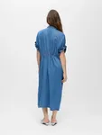 Objframe Tiana Denim Dress - Medium Blue Denim