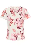 Gesinas T-Shirt - Pink Shadow Flower Print