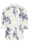 AlmerasPW Skjorta - Blue Shadow Flower Print