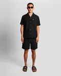 Crinkle Resort Shorts - Jet Black
