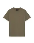 Script T-shirt - Khaki Ash