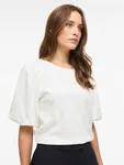 Vimalora O-Neck Top - Snow White