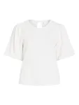 Vimalora O-Neck Top - Snow White